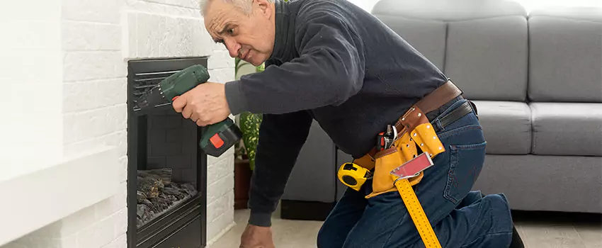 New Indoor Fireplace Installation in Monterey, California
