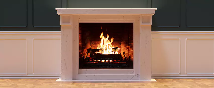 Open Flame Wood-Burning Fireplace Installation Services in Monterey, California