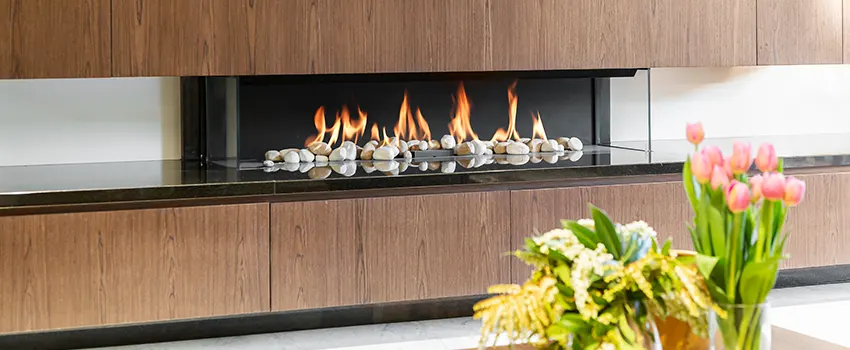 Double-height Fireplace Design Refurbishment in Monterey, California